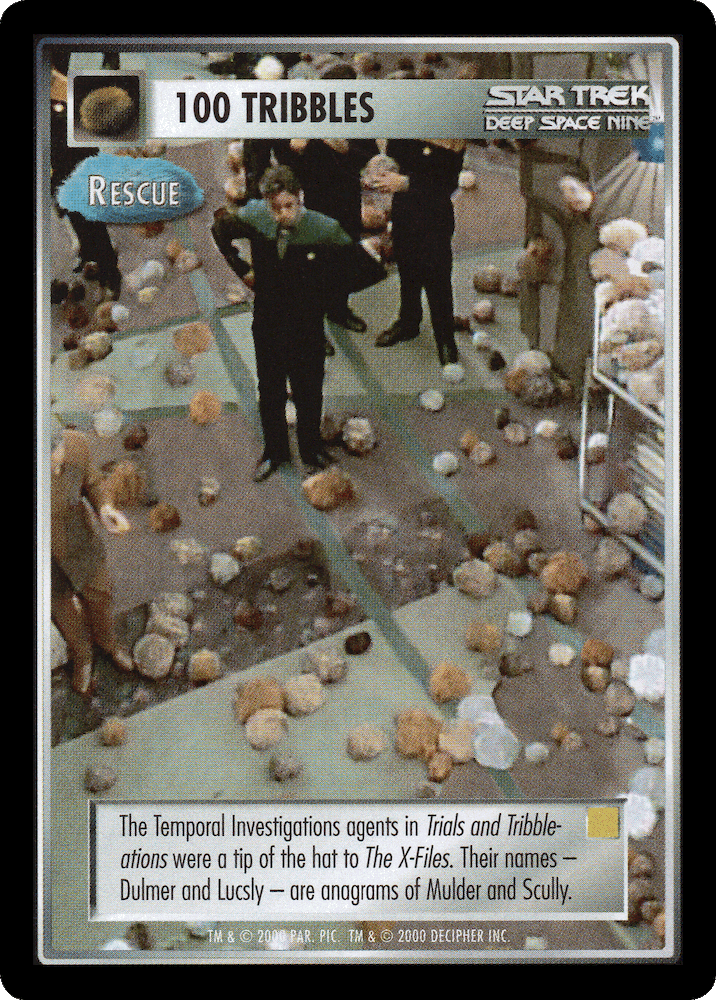 100 Tribbles - Rescue (Yellow)